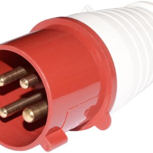 Вилка 024 3Р+РЕ 32А 380В IP44
