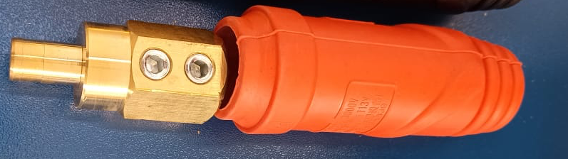 Разъем силовой кабельный красный СКР для DUAL DWG-500 / / Cable plug red