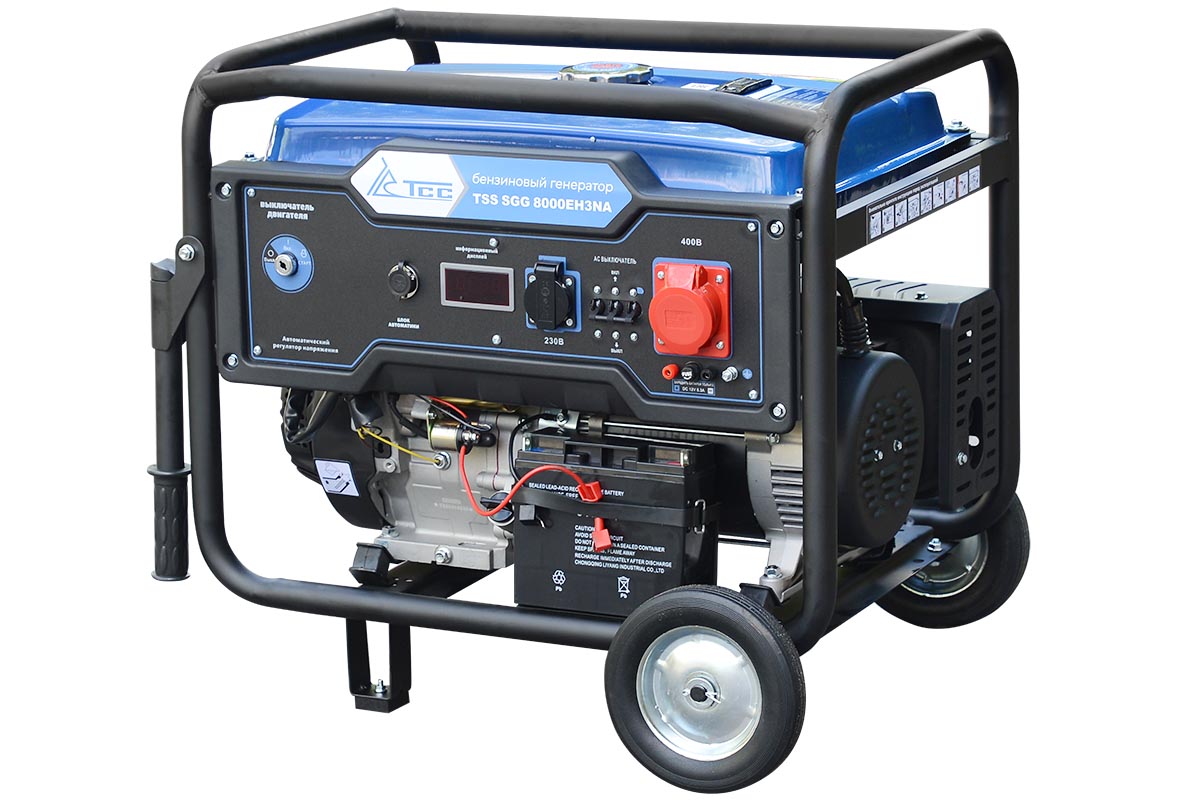Бензогенератор TSS SGG 8000EH3NA акция