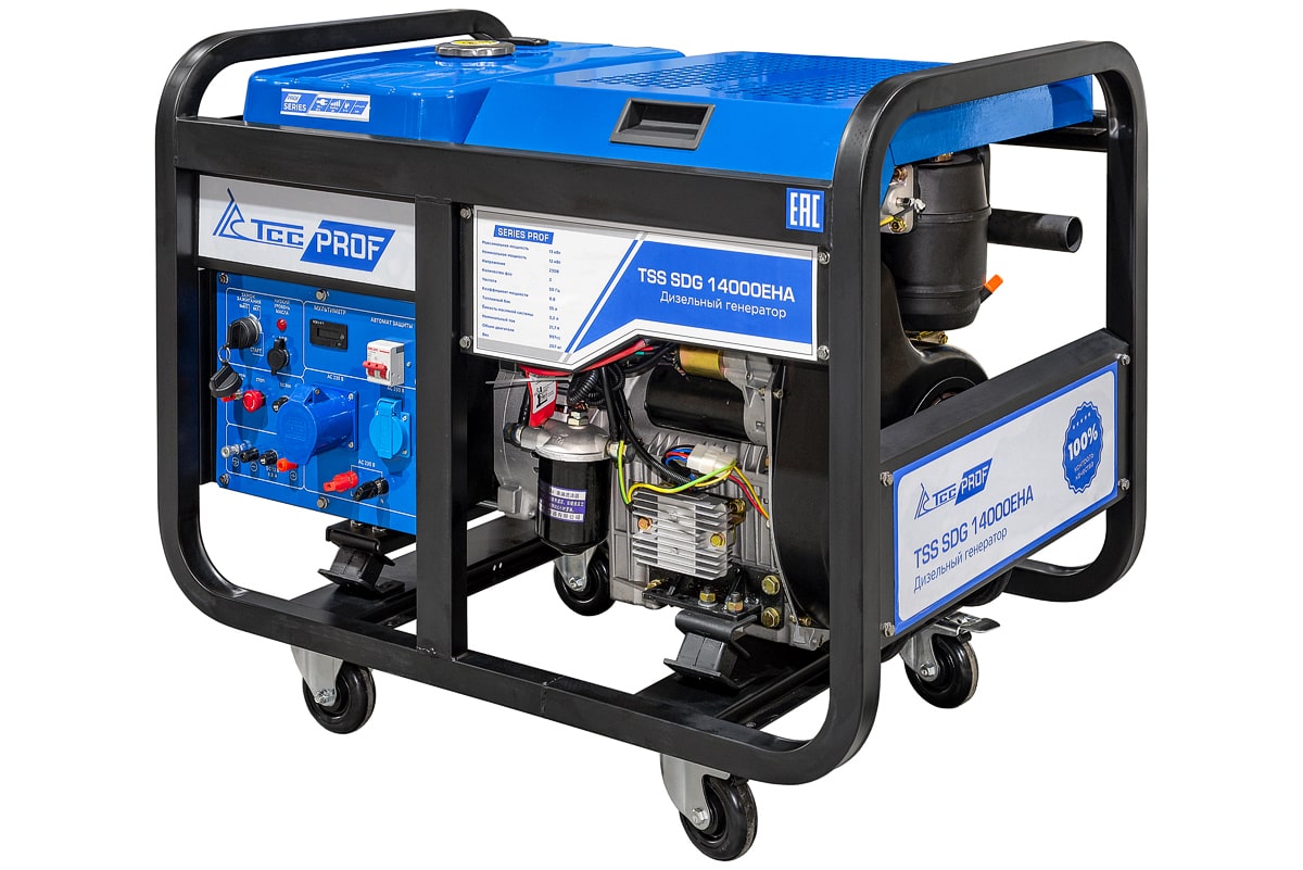 Дизель генератор TSS SDG 14000EHA акция
